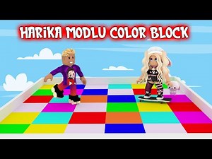 Patenle Kaydık Doğru Renkleri Bulduk | Roblox Süper Color Block