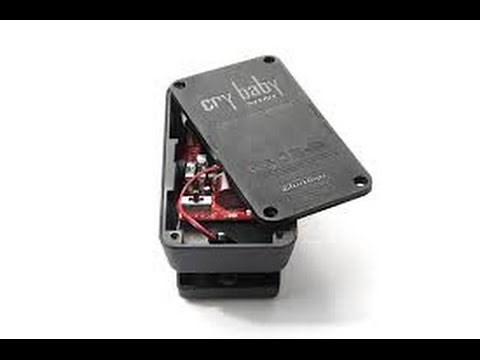 Dunlop Cry Baby Mini Wah - Change the internal switch