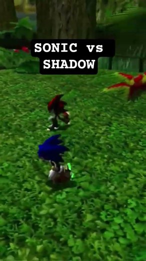 Sonic vs Shadow in SA2!