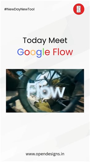 Meet Google Flow—your ultimate shortcut for stunning video creation. Just plug in your pitch, script, and images, and let Flow generate the video INSTANTLY! High quality, zero hassle. It's that simple. #NewDayNewTool #GoogleFlow #VideoCreation #AIVideo #OpenDesigns | Open Designs | Facebook