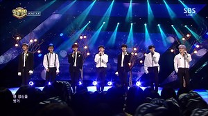 [VID] 170507 Inkigayo #MONSTA_X Beautiful (Acoustic Version) 💐 ▶️ tv.naver.com/v/1661651 ©️ NAVER / SBS | Monsta X Monbebe