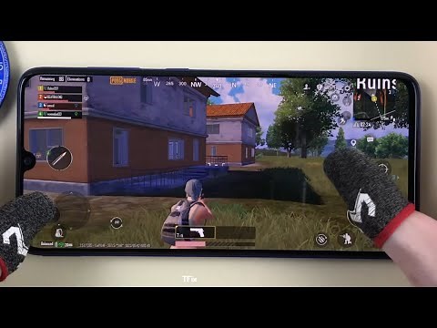 Samsung A70 Test Game PUBG Mobile