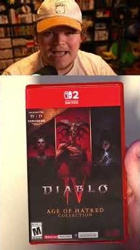 Diablo 4 Age of Hatred Collection Switch 2 "Physical" Release...