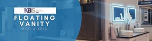 KBIS Booth #S5361 Floating Vanity - Kitchen Cabinet Distributors