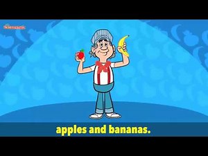 Apples and Bananas with Lyrics Vowel Songs Kids Songs by The Learning Station online video cutte