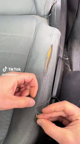 DIY Car Seat Repair: Stitching and Sewing Tips for Dodge Ram 1500 Truck Owners