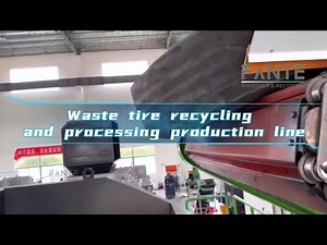 Waste Tire Recycling Line | Rubber Granules Making Machine