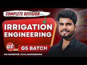 Irrigation Engineering | Part-03 | G5 Batch | BTEUP | 4th Semester Civil Engineering By Aman Sir