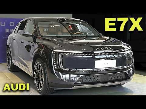 All-New Audi E7X – 750km 900V Luxury Electric SUV | Full Tour