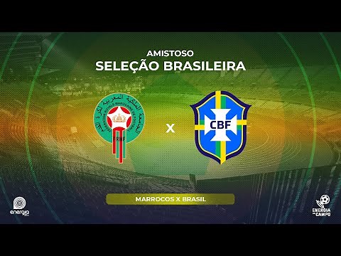 BRASIL X MARROCOS - 25/03/2023 - AMISTOSO DA SELEÇÃO - AO VIVO