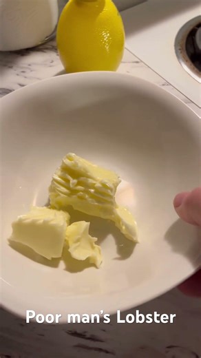 Poor man’s lobster. Boiled cod with lemon and butter PT 1. Joemetro LCS share.