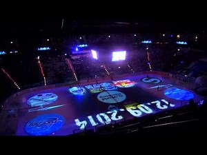 Einlaufshow 14/15 der Hamburg Freezers