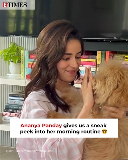 #AnanyaPanday takes us through her morning routine, from waking up to getting ready to slay the day | ETimes