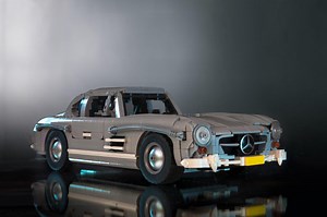 LEGO MOC-59792 Mercedes-Benz 300SL "Gullwing" Coupé (1955) - 300 SL (Creator > Creator Expert 2020)
