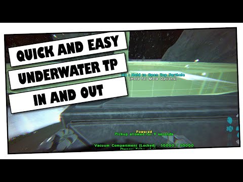 ARK HOW TO: Place an underwater teleporter in and out travel