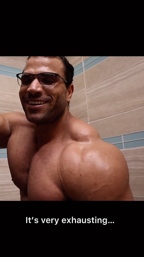 Hassan Mostafa on Instagram‎: "Check out the latest YouTube video if you missed it!! Olympia series up now  شوف اخر فيديو على اليوتوب لو فاتك . الطريق الي الاولمبيا "‎