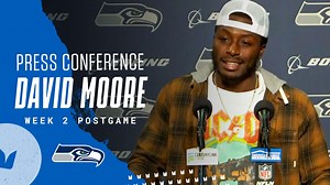 David Moore Week 2 Postgame 2020 Press Conference vs Patriots