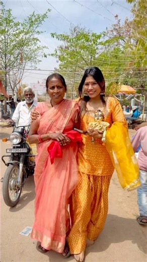 After all, who is greater than mother in this world 😍🔱| Aarti sahu | #ytshorts #navratri #youtube...