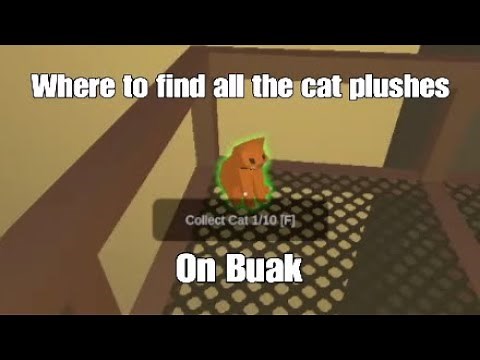 All the cat plush locations on Buak [Unturned quest guide]