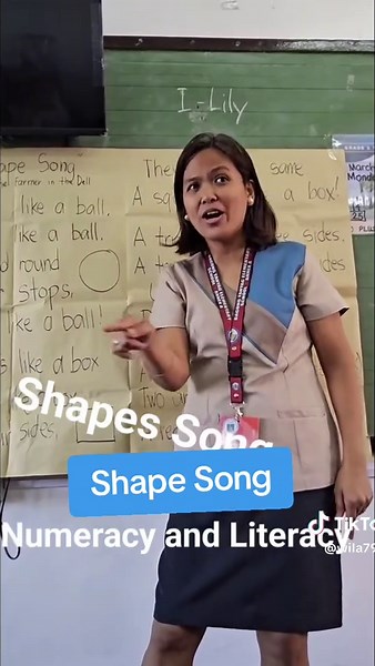 Shape Song for Grade One Learners