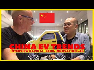 Tiny ELECTRIC CARS from €1.000 are HUGE in China! | Interview David Li