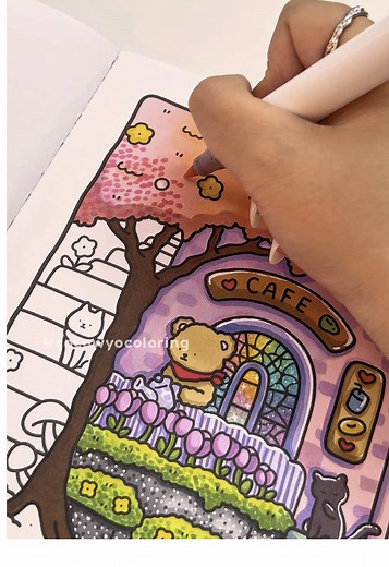 Cozy Corner Coloring Book: A Floral Day Experience