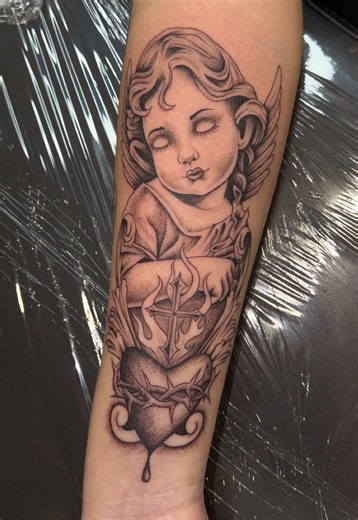 Customize Your Character with a Stunning Angel Tattoo