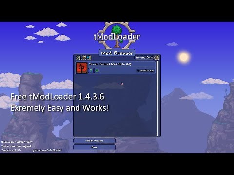 tModLoader 1.4.3.6 Cracked Easy Tutorial (Works in 2023!)