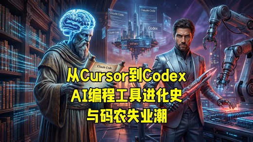 从Cursor到Codex：AI编程工具进化史与码农失业潮