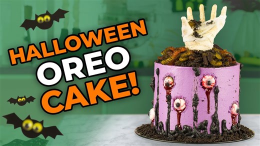 Oreo Halloween Cake - Scary Easy & Seriously Delicious