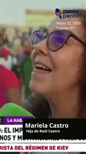 Mariela Castro reta a Donald Trump: "¿Dicen que veían hoy? Aquí los estamos esperando"