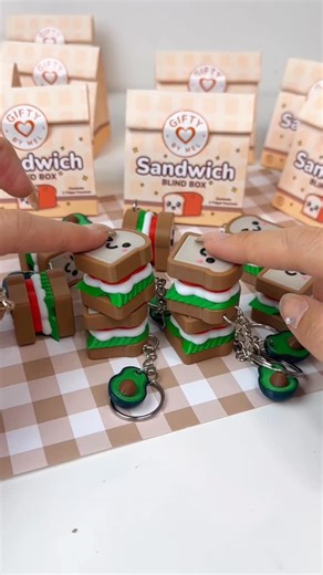 Mel on Instagram: "Made this JUST for the mini avocado ☺️ This fidget was supposed to be an avocado toast 🤔 but after lots of trial and error, it just wasn’t proportionally possible to make one while still keeping it small 🥲…but honestly, I’m still happy with it and it makes me happy that peeps like it too ☺️ #fidget #avocadolove #avocado #sandwichlover #kawaiistyle #cutefood #blindbox"