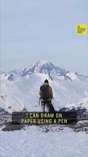 352K views · 17K reactions | 63-year-old #artist Simon Beck treks for hours carving with his feet, creating #snow #sculptures over a quarter mile long. #reels | 60 Second Docs Presents | Facebook