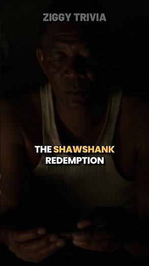 Did you know that in THE SHAWSHANK REDEMPTION…