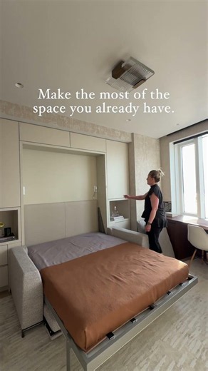 The Motorized Tonale Wall Bed | Space Saving Solutions