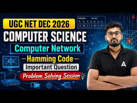 UGC NET Computer Science | UGC NET Computer Network: Important Question on Hamming Code