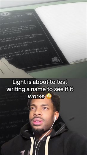 Light Tests the Death Note