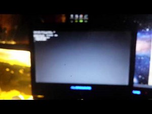 Alienware M11x live boot into black arch linux