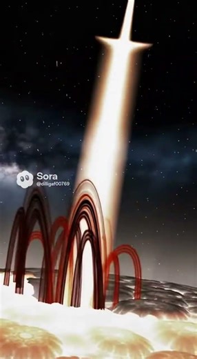 Massive Plasma Explosion from the Sun #science #viral