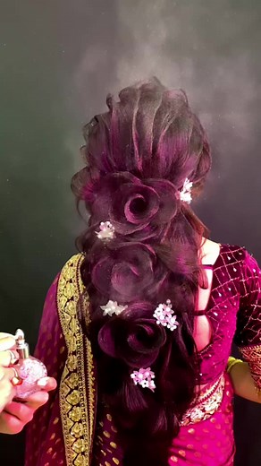 18K views · 373 reactions | Makeup tutorial #Chitramakeupstudio&academy #chitradey #makeupartist #hairstyletutorial #hairstyle #makeuptutorial #Asansolmakeupartist #durgapurmakeupartist | Chitra"s Makeup Studio & Academy | Facebook