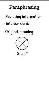 How to do Paraphrasing | Paraphrasing in easy steps | What is Paraphrasing | Paraphrasing Technique