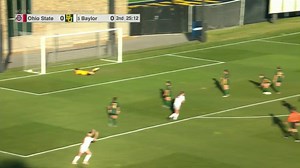 It's the AMANDA SHOW 🎬 Amanda Schlueter gets it done to put Ohio State University Women's Soccer up 1-0 #NCAASoccer x 🎥 ESPN | NCAA Soccer