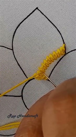 🌸Hand Embroidery Flower Design,Needlepoint art,Flower Embroidery Pattern,Easy Trellis Stitch