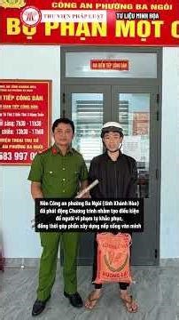 Mang ống pô độ chế đến công an "đổi gạo về cho mẹ"| THƯ VIỆN PHÁP LUẬT