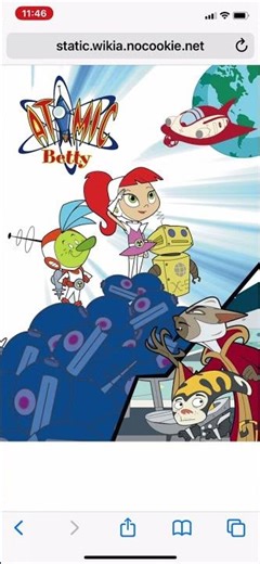 Happy 20th anniversary toon Disney Germany 🇩🇪 premiere of atomic Betty
