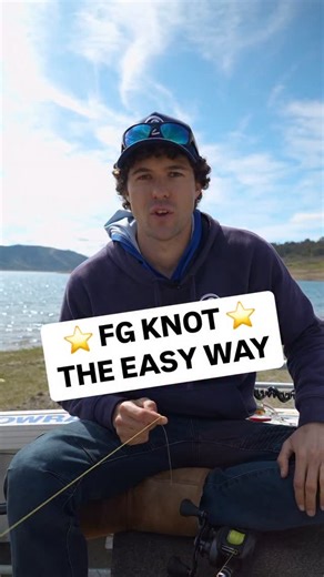Learn the #1 trick to help you easily tie an FG Knot! I’ve been using this trick for a long time and it never fails. No matter where you’re tying a new leader, you can always use this trick to give you good tension. HOW IS IT DONE? 1. Lay the rod somewhere safe and push on the bottom of the rod with your leg or foot. 2. Wrap your braid around the rod blank at the first eyelet at least two times. 3. Now you can tie the knot 😀 Super simple and easy 👍 #socialfishing | Social Fishing