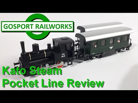 A Newbies review: Kato Steam Pocket Line Pack Review