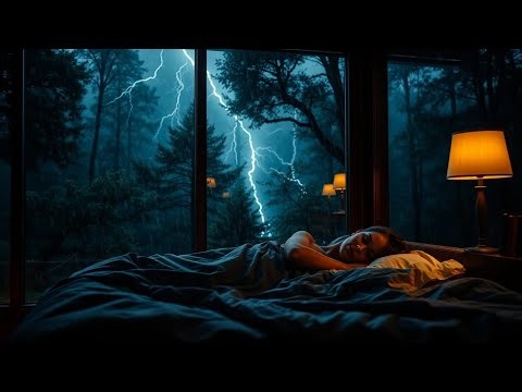 🔴•Heavy Rain in Night: 🌧️99% Effective Tips for a Restful Night's Sleep!