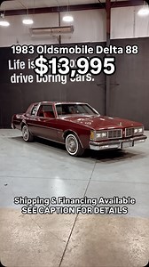 25K views · 173 reactions | 1983 Oldsmobile Delta 88 $13,995 ✅55K...