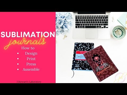 Sublimation Journals| How to sublimate a journal